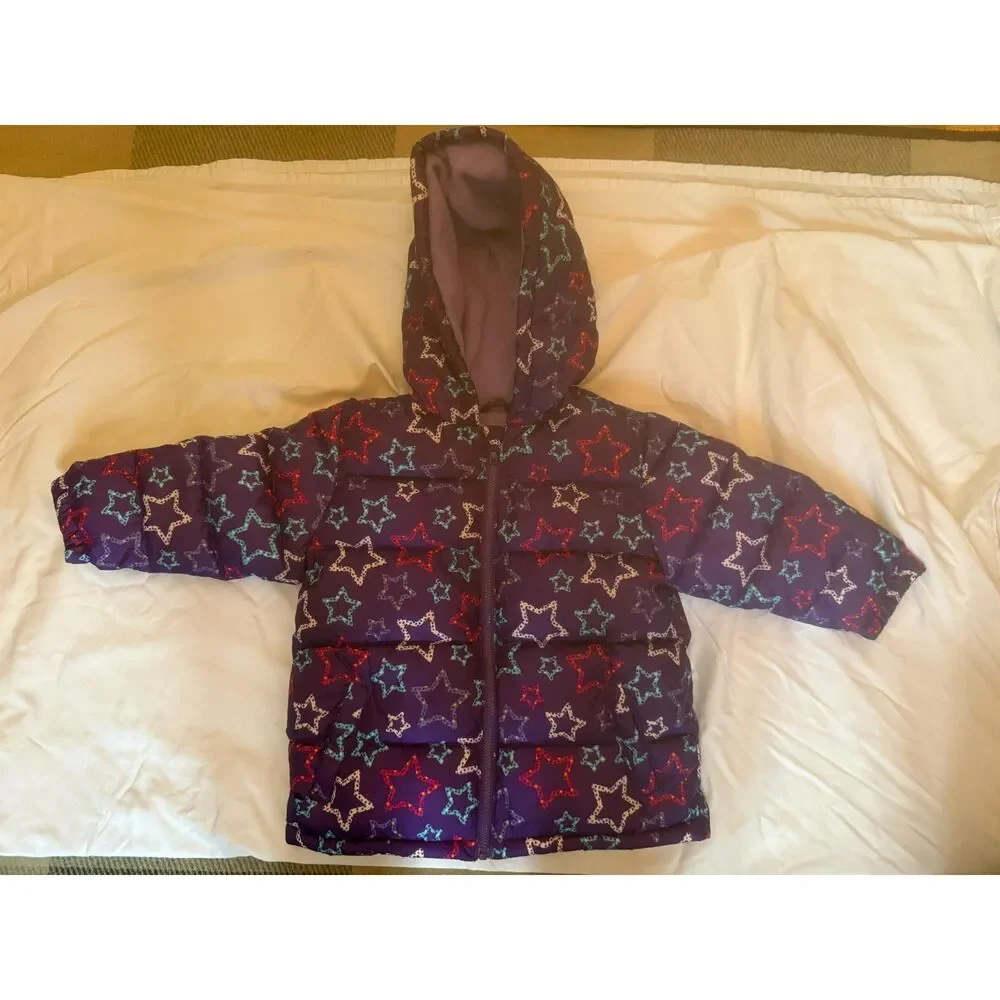 Infant Girls Size 18 months Heavy winter coat EUC
